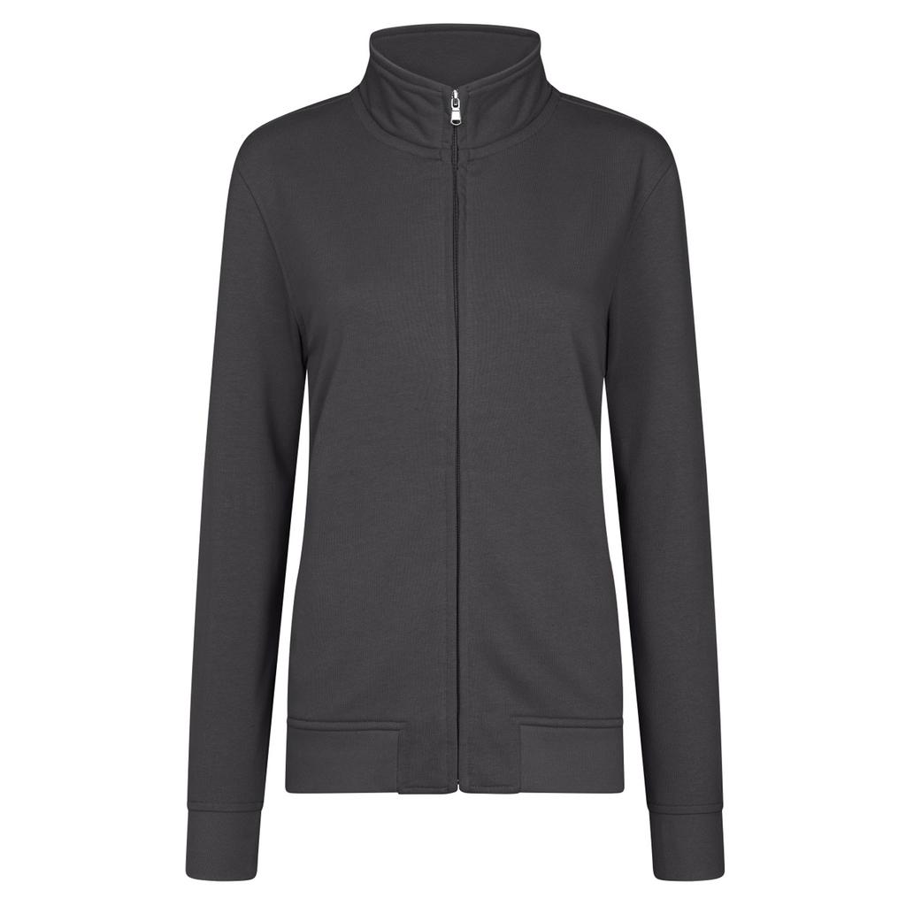 HRM Womens/Ladies Premium Full Zip Sweat Jacket
