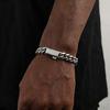 Wholesale Jewelry 6/8/10/12mm Width Cuban Bracelet Stainless Steel Miami Cuban Link Chain Bracelet with Laser 18k Logo