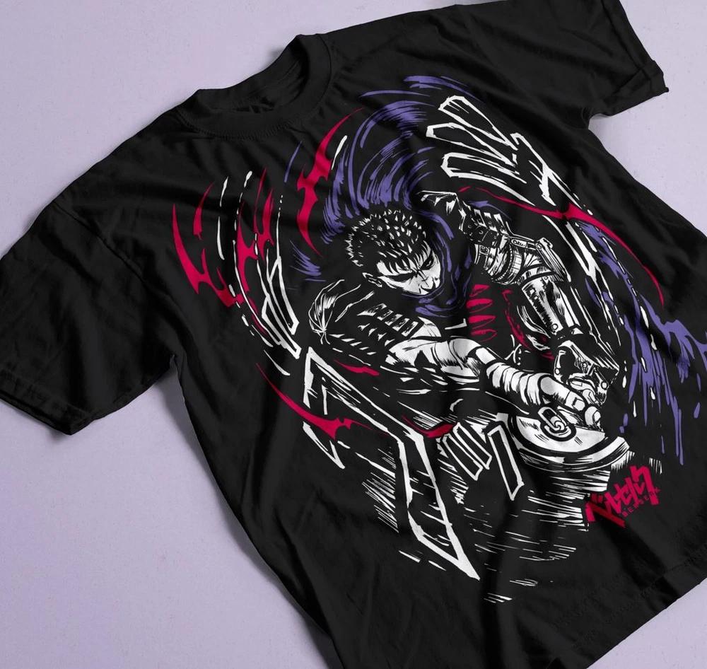 Guts Berserk Anime Inspired Berserkanime Giftberserknew Unisex Tshirt