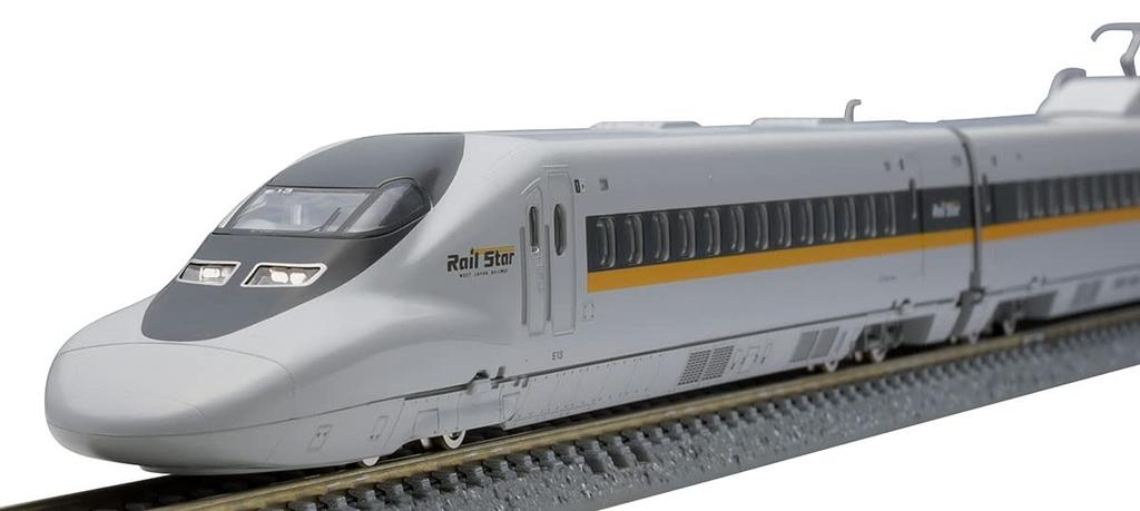 TOMIX масштаб N Серия JR 700 7000 Санъё Синкансэн Хикари Рейл Стар набор 98769 Железнодорожная модель поезда Светло-синий