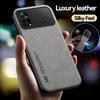 For Xiaomi Poco M4 Pro 4G Case Magnetic Holder Silicone Phone Case For PocoM4Pro Poko Little M 4 Pro M4Pro 4G Leather Back Cover