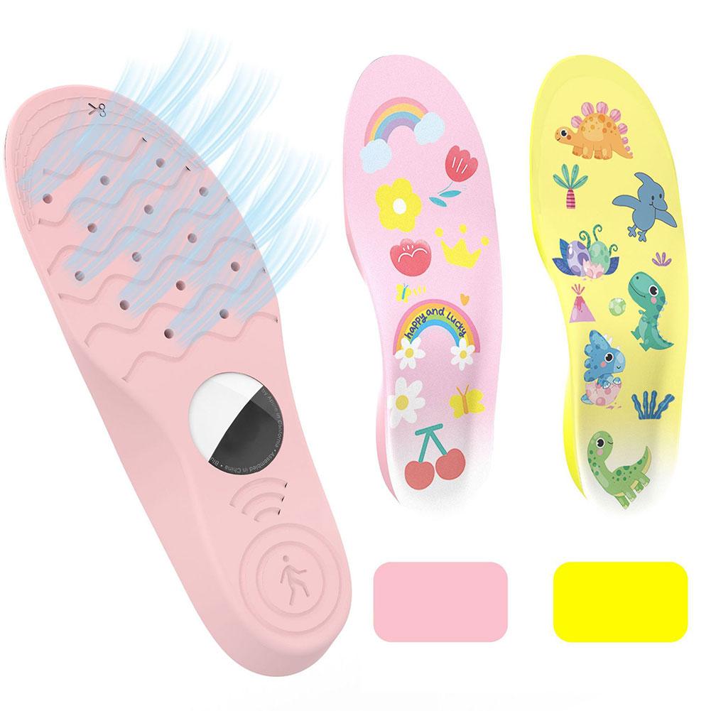 Insoles For Airtag Hidden Holder, GPS Device Adults Case Positioning Insole Cartoon Los Z4M3