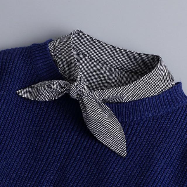 Hollow Lace Chiffon Doll Cotton Fake Collar Blouse Sweater Detachable Shirt Collar False Collar Lapel Women Top Collars Decor