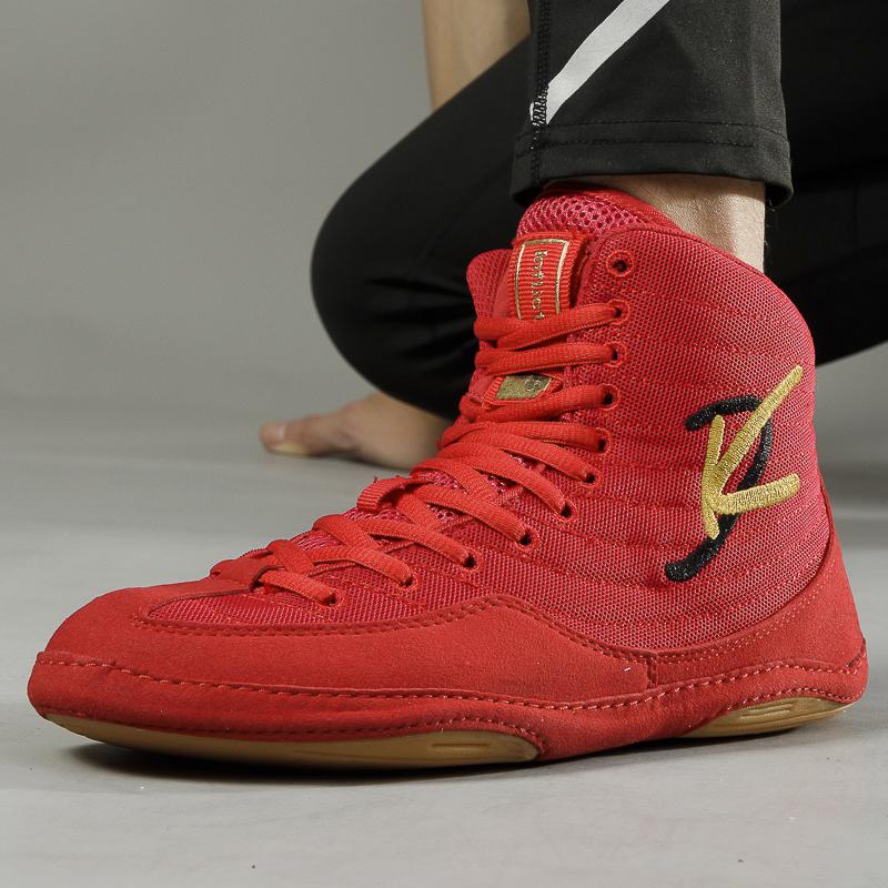 Мужские боксерки с высоким верхом, дышащие бойцовские борцовки, женские нескользящие кроссовки для санды, сетчатые тренировочные боксерки