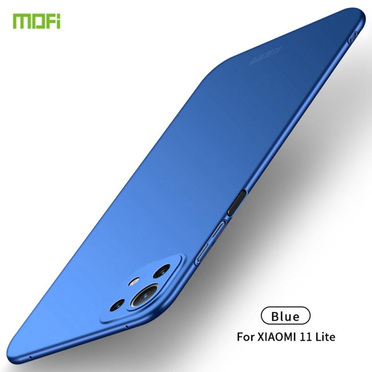 For Xiaomi Mi 11 Lite MOFI Frosted PC Ultra-thin Hard Case(Rose Gold)