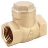 Golden Brass One Way Female Thread Swing Check Valve  Brass Check Valve Parts (DN15)
