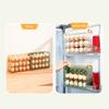 Egg Storage Box Refrigerator Organizer Food Containers Egg Fresh-Keeping Case Holder Tray Dispenser Kitchen Storage Boxes