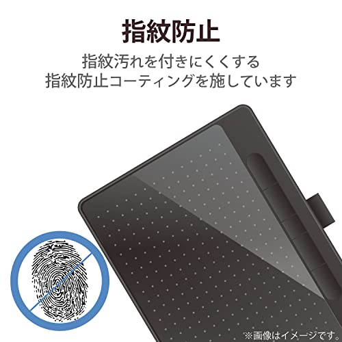 ELECOM Wacom Intuos Medium Pen Display Tablet with Paper-like Texture Film (for those who want to reduce pen tip wear) - Made in Japan - TB-WIWMFLAPLL