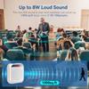 Portable Voice Amplifier with Wired Headset Microphone, USB Rechargeable Mono PA Speaker for Teachers, Meetings and Tour Guiding