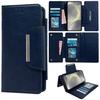 Stand Case for Samsung Galaxy S24+ Shell Detachable 2-in-1 Wallet Phone Cover - Black