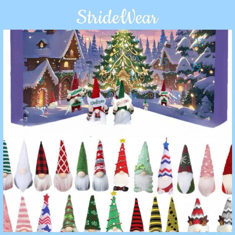 Christmas Gnome Advent Calendar Toy With Interactive Design For Family Fun And Child Development