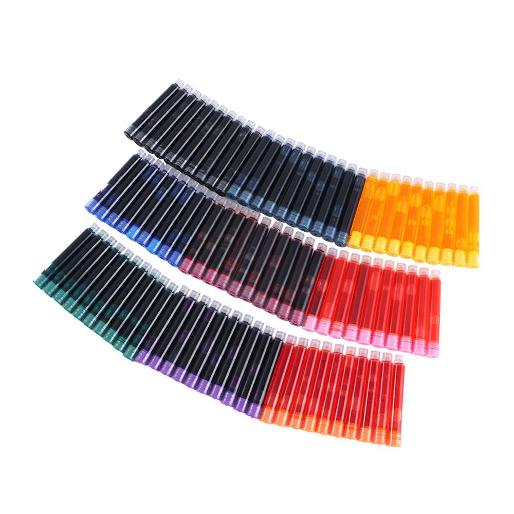 Supplies 2.6mm 3.4mm Ink Pen Stationery Fountain Pen ink Cartridge Fountain Pen Refill Color Ink