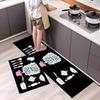 Kitchen Floor Bathroom Mat Anti-slip Laundry Room Mat Bedroom Carpet Living Room Floor Mat