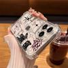 London-Themed Vintage Collage Trendy Pattern Clear Phone Case For iPhone 17 16 Pro Max 15 14 13 12 11 7 8 Plus 16E XS X XR Cover