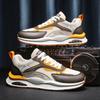 Fashion Men Casual Sport Shoes Fashion Designer Breathable Mesh Leisure Sneakers Street Youth Cool Striped Trainers