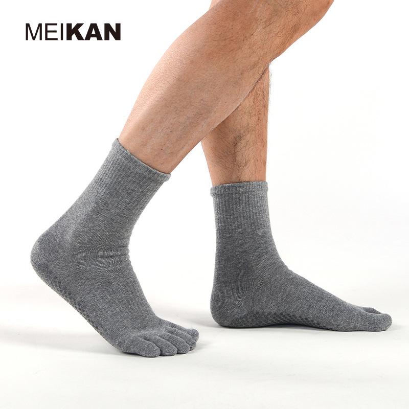 MEIKAN Unisex Full-Toe Non-Slip Yoga & Fitness Socks