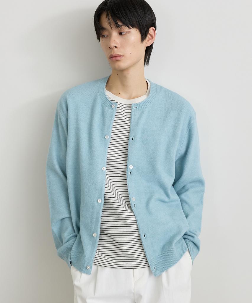 TMAKER Button Rhythm Round Cardigan Mt
