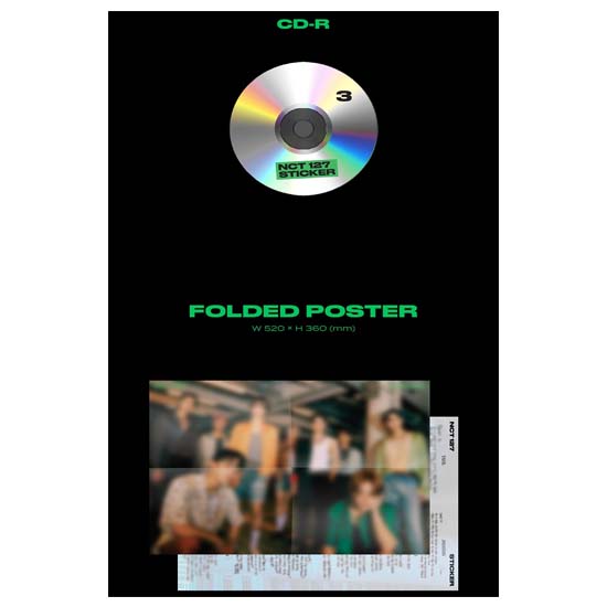 NCT 127 Альбом Том 3 СТИКЕР Город Сеул вер.