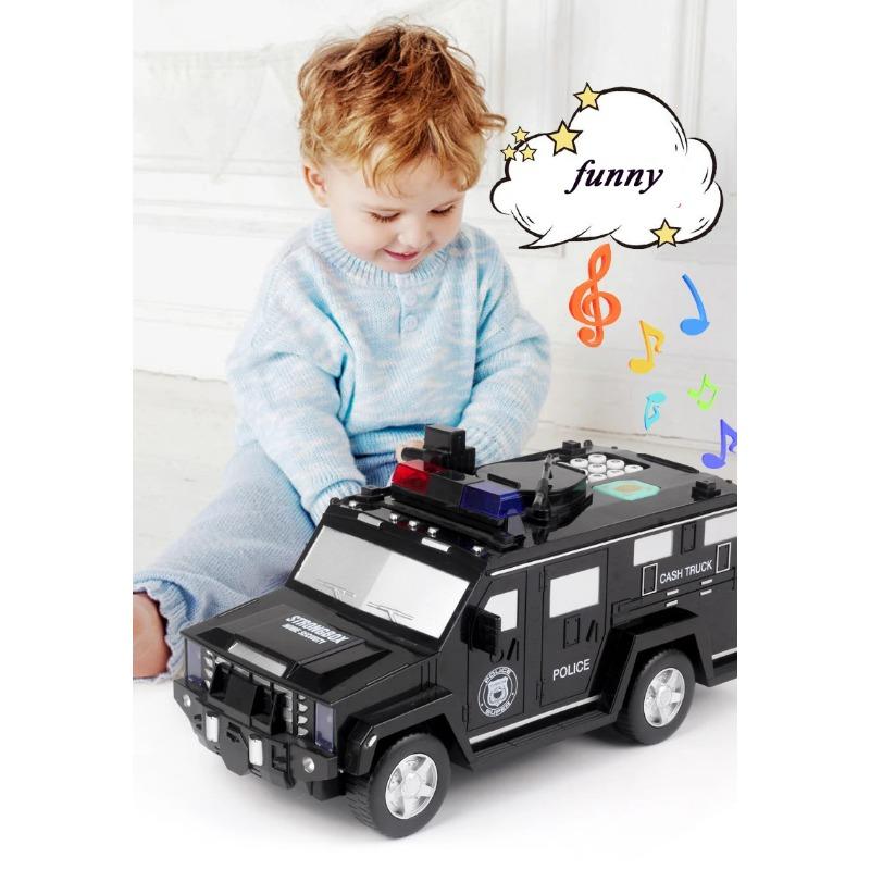 Электронная Копилка Автомобильная Копилка Безопасная Копилка Для Заметок С Паролем И Световой Денежный Ящик Сбережения Фонды Для Детей