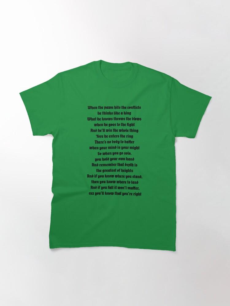 fiona apple When the pawn poem Classic T-Shirt