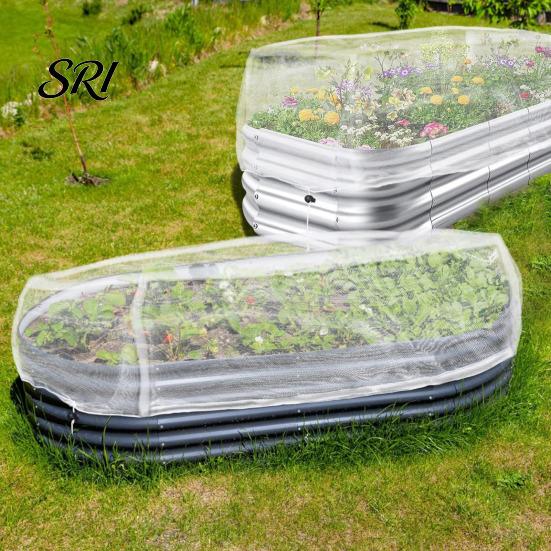 Vegetable Garden Mesh Netting for Raised Beds Breathable Plant Cover with Protection Drawstring Bird Insect Barrier Vegetables Fruits Crops