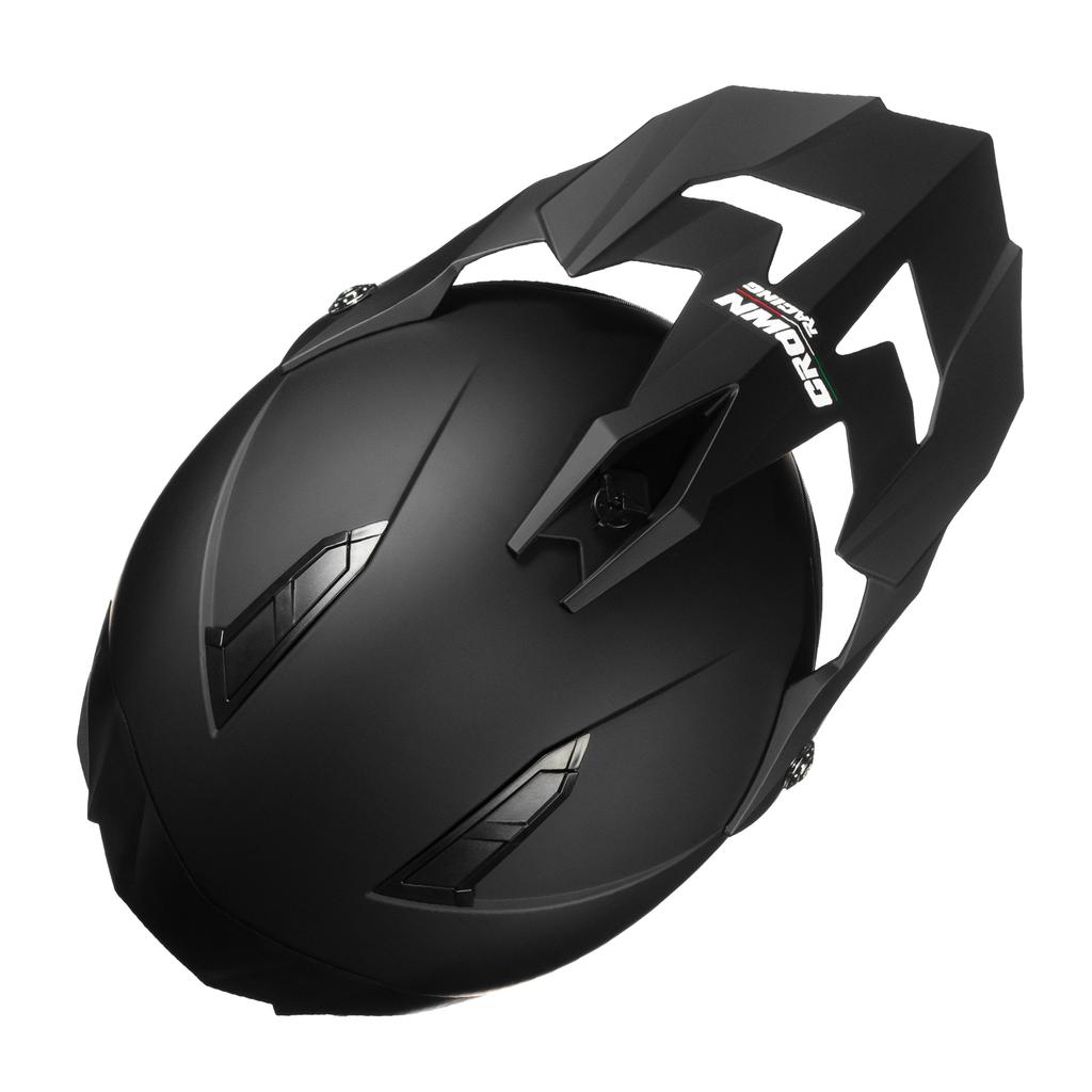 Crown Racing CR-800 Adult Motocross Helmet DOT Approved Off-Road Dirt Bike Helmet with Goggles Full Face ATV Motorcycle Helmet for Men Women2