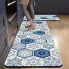 2pcs Bohemian Kitchen Corner Waterproof Non-slip Rug Washable Absorbent Long Floor Mat Bedroom Hallway Entrance Doormat Carpet