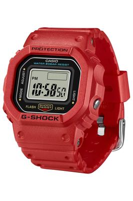 Nano Часы Изготовлены из экологически чистых [Casio] G-SHOCK Мужские DWN-5600-4JR (красный) - материалы.