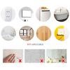 Set of 10 Waterproof PVC Tile Stickers Decorative for Kitchen and Bathroom Walls 10*10cm Size Easy To Maintain and Apply