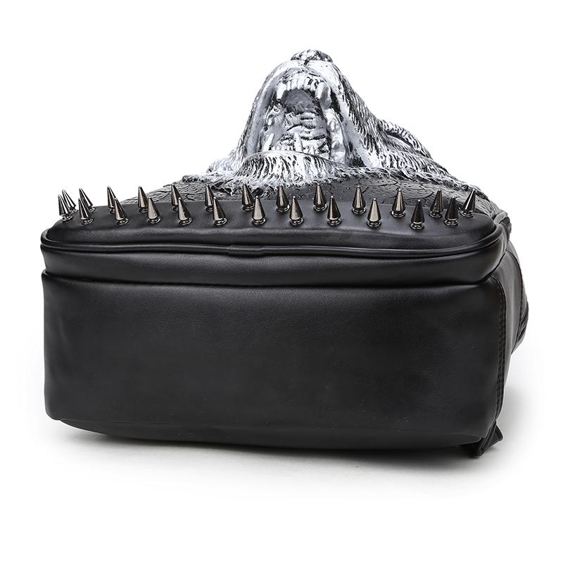 Jierotyx 3D рюкзак с волком, стимпанк, заклепки, индивидуальный дорожный рюкзак, школьные сумки для колледжа, сумка для ноутбука, женская и мужская сумка