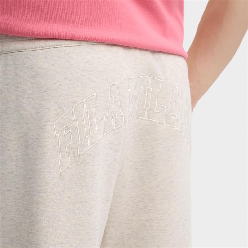 FILA MILANO Knitted Sweatpants Men's Light Khaki Heather Gray F11M435604FLK