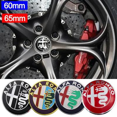 Наклейки-колпачки на диски колес автомобиля 60 мм/65 мм для Giulia Giulietta 159 156 MITO Stelvio 147 Sportiva Аксессуары