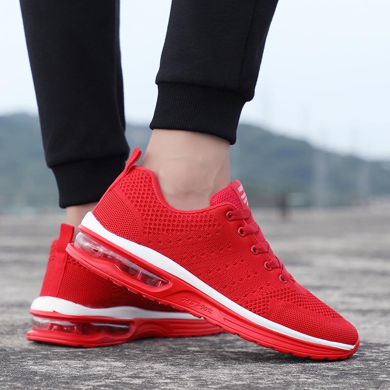 Мужская и женская повседневная обувь Кроссовки на воздушной подушке Удобные спортивные кроссовки