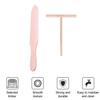 1 Set Pancake Spatula Non-stick Wooden Crepe Spreader Durable Convenient Pancake Tool for Home Kitchen