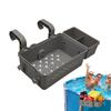 Poolside Storage Basket Tray Swimming Pool Hang Toy Basket Thickened Pool Storage Basket Ground Basket Fits Most Swimming Pools