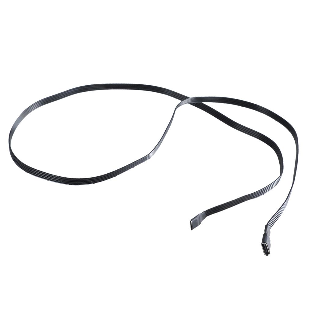 Плоский кабель USB C для быстрой зарядки USB Type C Female to Female Cable 18 Вт высокоскоростной кабель передачи данных для электроники