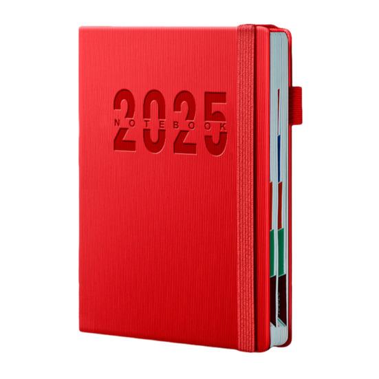 Календарь на 2025 год. Ежемесячный планировщик. Твердый переплет. Ежедневник на январь-декабрь 2025 года. Расписание.