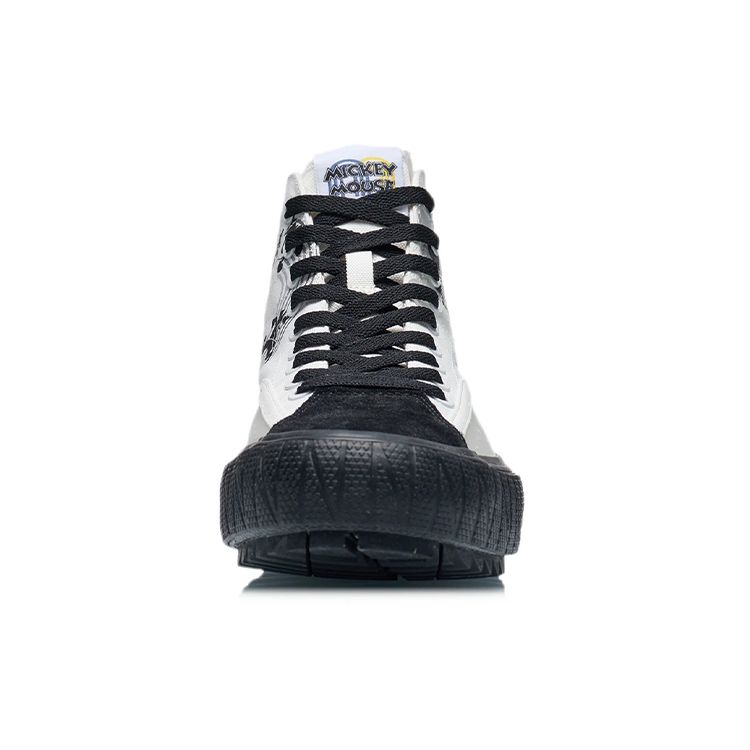 Li Ning Disney X удобные спортивные нескользящие легкие прочные высокие кроссовки мужские кроссовки Phantom-Black AGCR179-5