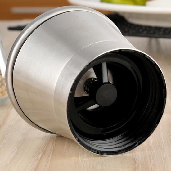 200 мл Полезная Компактная Солонка Большой Емкости Мельница Для Переца и Специй Ручной Кухонный Гаджет