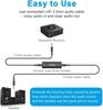 ZIOCOM Noise Filter Ground Loop Isolator Aux Noise Removal, 3.5mm