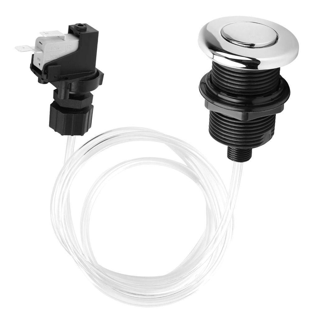 Replacement Air Pressure Switch 125-250V 16A Bathtub Air Switch Button Spa Waste Push Button Home