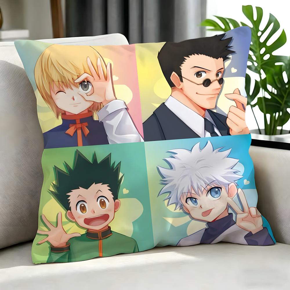 Anime HHUNTER HUNTER Cushion Cover Cushion Cover Set Pcs x x x Pillowcase Decorative Sofa Home Decor