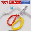 Heated Tailor Scissors with Switch for Cutting Ribbon