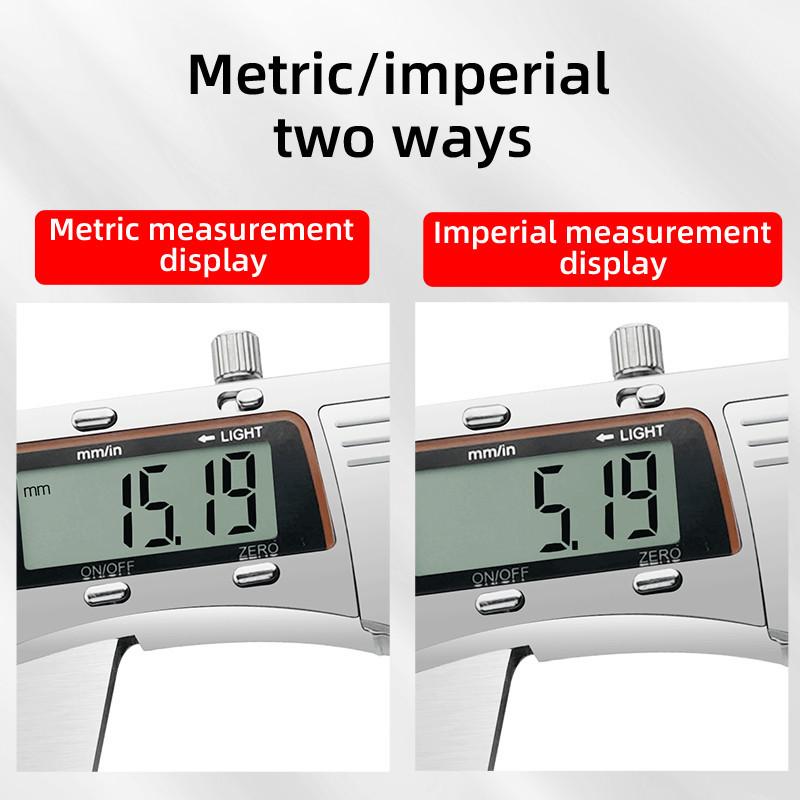 Новый портативный цифровой пахометр профессиональный металлический калибр нониус деревообрабатывающий измерительный инструмент электронная линейка