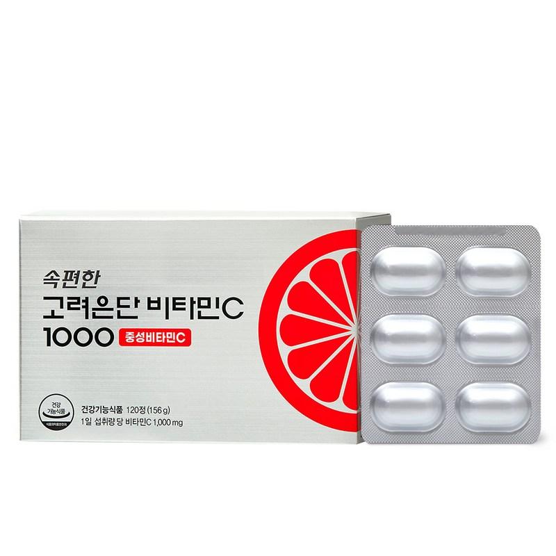 Easy Korea Eundan Витамин C 1000 Нейтральный Витамин C 120 таблеток, 120 таблеток, 1 шт.