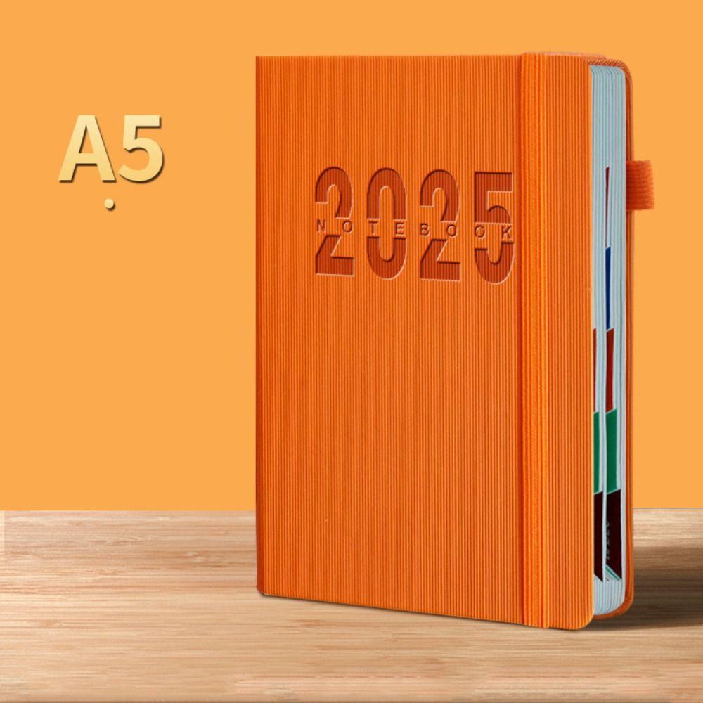 Планировщик расписания A5, ежедневник, портативный ежедневник на 2025 год, книга для студентов