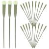 25pcs Plastic Planting Tube Water Containers Pole Multi-purpose Lengthened Nutrient Tube Bouquet Storage Holder