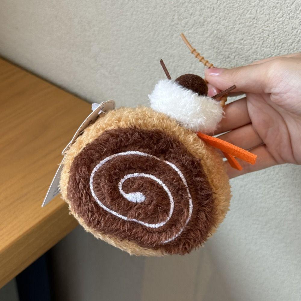 Cookie Cupcake Sandwich Cheese Doll Afternoon Tea Series Dessert Plush Keychain Jewelry Gfit