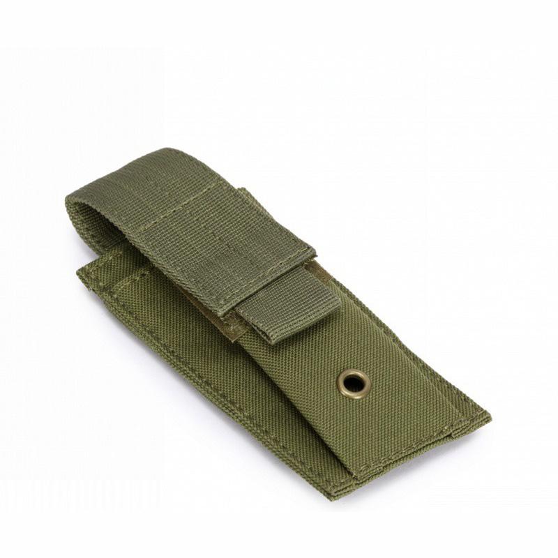 9mm Single Magazine Pouch Outdoor Molle Open Magazine Pouch for M1911 92F Torch Pouch Triple Pack