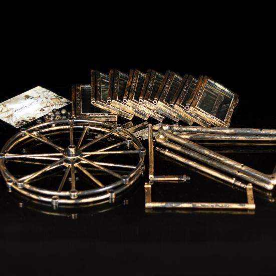 16 Фото Вращающееся Колесо Обозрение Рамка для Фото Винтажная Ветряная Мельница Рамка для Демонстрации Фотографий для Семьи Свадьбы Воспоминаний о Путешествиях Домашний Офис Настольный Декор